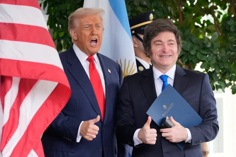 ‘Not going to waste our time’: Trump hinges US aid to Argentina on election